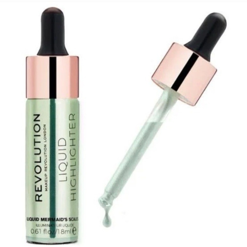 Makeup Revolution London Liquid Highlighter Mermaid Scales New And Sealed